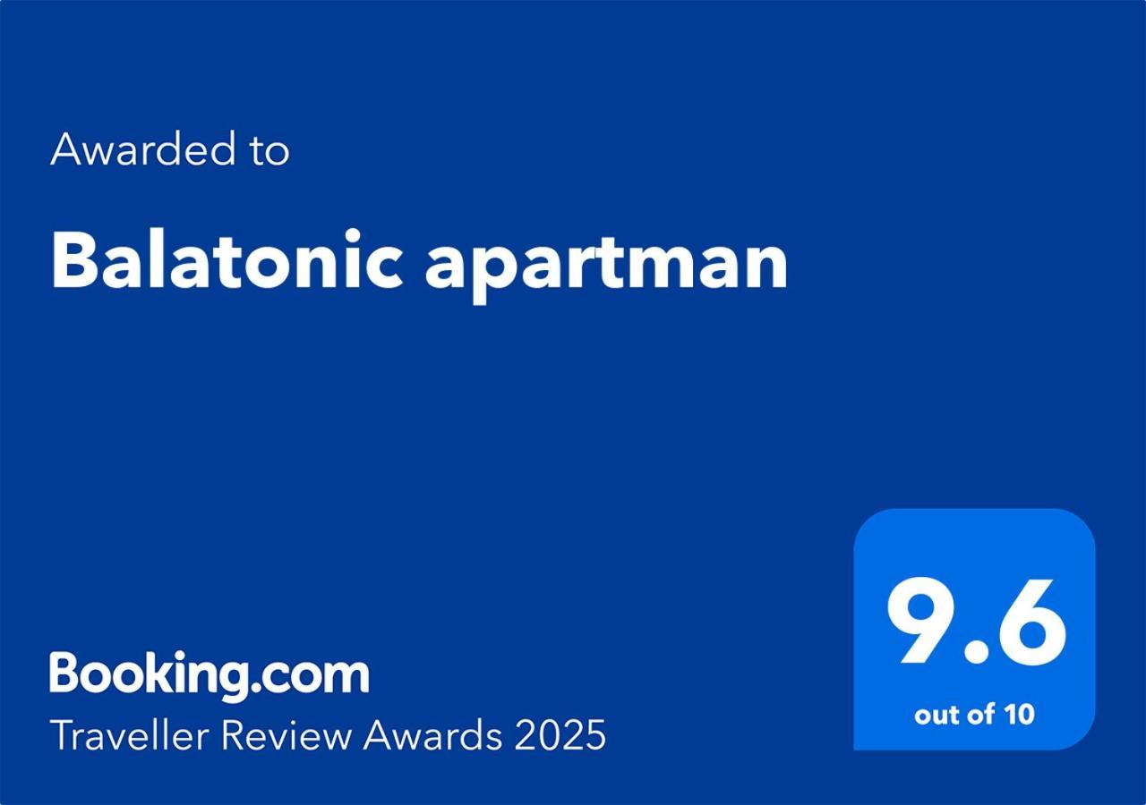 Balatonic Apartman Zamardi Bagian luar foto